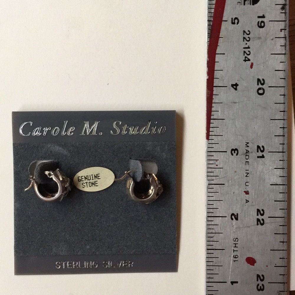 Impossible-to-Photograph Small-Hoop Earrings